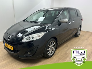 Mazda 5 Occasion 1.8 TS | Zwart | Tweedehands 5 | Bluetooth audio | Airco | Cruisecontrol | 7 zits