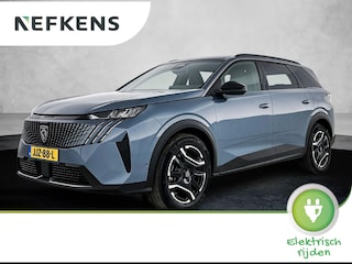 Peugeot 5008 SUV Allure Avantage 73 kWh 210pk | 503km WLTP Actieradius | Navigatie | 360° Camera | Half lederen AGR stoelen | Stoel- en stuurverwarming | Adaptieve Cruise Control | Climate Control | Parkeersensoren v+a | Dodehoeksensor | Led koplampen | Keyless | Draadloze Apple Carplay / Android Auto + Telefoonlader | Donker getint glas | Trekhaak | 19" Lichtmetalen velgen |