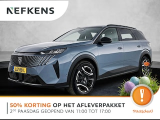 Peugeot 5008 SUV Allure Avantage 73 kWh 210pk | 503km WLTP Actieradius | Navigatie | 360° Camera | Half lederen AGR stoelen | Stoel- en stuurverwarming | Adaptieve Cruise Control | Climate Control | Parkeersensoren v+a | Dodehoeksensor | Led koplampen | Keyless | Draadloze Apple Carplay / Android Auto + Telefoonlader | Donker getint glas | Trekhaak | 19" Lichtmetalen velgen |
