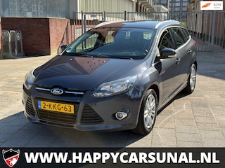 Ford Focus Wagon 1.0 EcoBoost Titanium, NIEUWE APK, NAVI