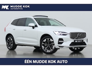 Volvo XC60 T6 Plug-in hybrid Ultra Dark | NIEUW | Panoramadak | 360° Camera | Head-Up | ACC | Stoel+Stuurverwarming