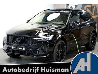 Volvo XC60 2.0 T8 AWD 335kW/456pk Aut8 Plug-in hybrid Ultra Black Edition PANORAMADAK + HARMAN/KARDON + EL.TREKHAAK + ADAPT.CRUISE + GOOGLE DASH + HEAD-UP + LANE ASSIST + STOELVERWARMING V&A + MATRIX LED + STUURVERWARMING + 360 CAMERA + PARKSENSOREN V&A + 21" LM-VEL