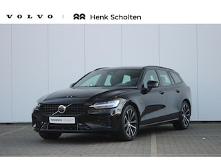 Volvo V60 T6 Plug-in hybrid AWD Plus Dark | Trekhaak | Verwarmbare voorstoelen+stuurwiel+achterbank | Premium audio by Harman Kardon | Rondom zichtcamera | Verwarmbare voorruit | Keyless |