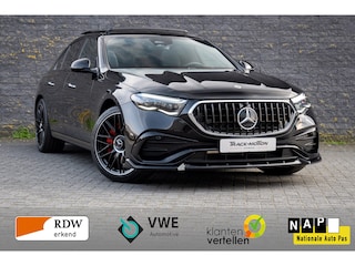 Mercedes-Benz E-klasse 300 e 4MATIC pano AMG Line BLACK&BLACK