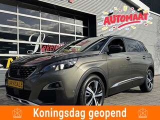 Peugeot 5008 1.2 PureTech GT-Line 7P - AUTOMAAT I Panorama dak I Navigatie / Apple CarPlay I 1/2 Leer I Sport pakket I Dealer ond.