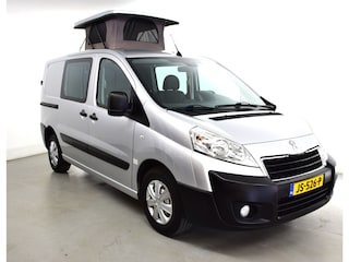 Peugeot Expert Camper- Airco-NAVI- trekhaak, distributieriem vervangen, draaibare passagiersstoel, Rapid Air voortent met 3 luchtcompartimenten, pomp meegeleverd, grondzeil vast aan tent