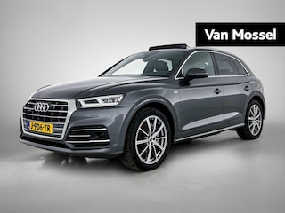 Audi Q5 50 TFSI e quattro S edition | 2X S-LINE | LUCHTVERING | LEER | PANO-SCHUIFDAK | TREKHAAK | CAMERA | STOELVERWARMING