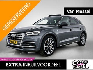 Audi Q5 50 TFSI e quattro S edition | 2X S-LINE | LUCHTVERING | LEER | PANO-SCHUIFDAK | TREKHAAK | CAMERA | STOELVERWARMING