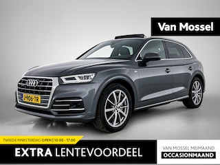 Audi Q5 50 TFSI e quattro S edition | 2X S-LINE | LUCHTVERING | LEER | PANO-SCHUIFDAK | TREKHAAK | CAMERA | STOELVERWARMING