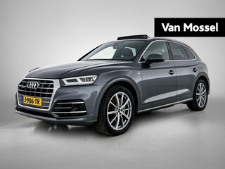 Audi Q5 50 TFSI e quattro S edition | 2X S-LINE | LUCHTVERING | LEER | PANO-SCHUIFDAK | TREKHAAK | CAMERA | STOELVERWARMING