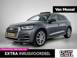 Audi Q5 50 TFSI e quattro S edition | 2X S-LINE | LUCHTVERING | LEER | PANO-SCHUIFDAK | TREKHAAK | CAMERA | STOELVERWARMING