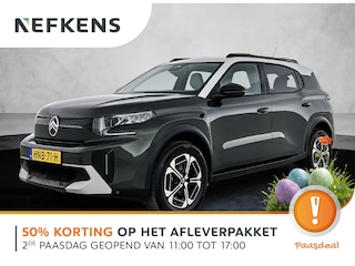 Citroën C3 Aircross SUV Max 44 kWh 113pk | Lage kilometerstand! | Navigatie | Achteruitrijcamera | Climate Control | Cruise Control | Parkeersensoren v+a | Dodehoeksensor | Bluetooth | Draadloze Apple Carplay / Android Auto | Comfortstoelen | Elektrisch inklapbare spiegels | Led koplampen | Donker getint glas | 17" lichtmetalen velgen |