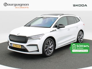 Skoda Enyaq iV 80 Sportline 204 Pk | Panorama dak | Adaptive cruise | Camera | Trekhaak | CarPlay | Stoel Verwarming | 20 Inch