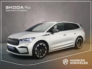 Skoda Enyaq iV 80 Sportline 204pk Automaat Adaptive cruise control, Navigatie, Achteruitrijcamera, LED koplampen, Parkeersensoren, Stuurwiel verwarmd, Stoelverwarming