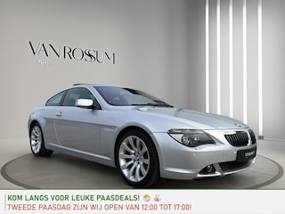 BMW 650i High Executive | Schuif-/kanteldak | Leder | Navi | Geheugen | Nette staat