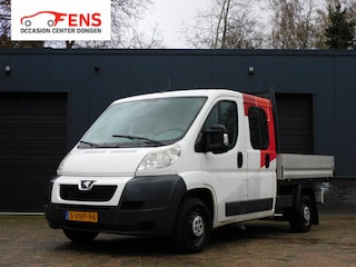 Peugeot Boxer 333 2.2 HDI L2 DC 1e EIGENAAR! AIRCO! 7-PERSOONS!  OPEN LAADBAK!