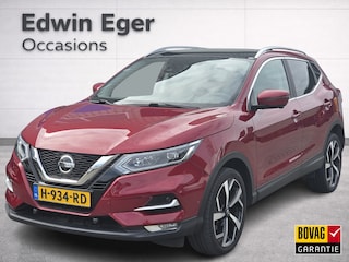 Nissan Qashqai 1.3 DIG-T Tekna | Trekhaak | Panoramadak | Adaptieve Cruise | LED | 360° camera
