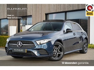 Mercedes-Benz A-klasse 250 e Business Solution AMG Limited | Panoramadak | Burmeister | Sfeerverlichting | Dealer onderhouden | Stoelverwarming | Parkeercamera | LED |