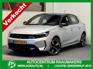 Opel Corsa 1.2 TURBO GS NAVIGATIE VIA APPLE CARPLAY/ANDROID CRUISE CONTROL RIJSTROOKSENSOREN DODEHOEKSENSOREN ACHTERUITRIJCAMERA 17" LICHTMETALEN VELGEN ZEER MOOI !! 3010