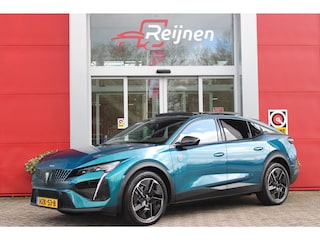 Peugeot 408 e-408 GT AVANTAGE 58 kWh | PANORAMISCH SCHUIF/KANTEL DAK | ELEKTRISCH BEDIENBARE VOORSTOELEN | STOEL/STUUR VERWARMING | MASSAGE FUNCTIE OP DE VOORSTOELEN | FOCAL AUDIO SYSTEEM | ALCANTARA/LEDEREN BEKLEDING | 360° CAMERA | PARKEERSENSOREN VOOR + ACHTER | ELEKTRISCH BEDIENBARE ACHTERKLEP | SFEER VERLICHTING | KEYLESS ENTRY/START | 19" LICHTMETALEN VELGEN | DODEHOEK DETECTIE | ADAPTIVE CRUISE CONTROL | APPLE CARPLAY/ANDROID AUTO DRAADLOOS | DRAADLOOS TELEFOONLADEN |