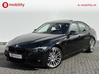 BMW 320i High Executive M-Sport 'AZURITSCHWARZ' 42.000 KM! Apple CarPlay | Schuif/Kanteldak | Leer | Sportstoelen