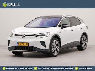 Volkswagen ID.4 Max 77 kWh panorama dak incl wegklapbare trekhaak | SoH 90,8 % | Wegklapbare trekhaak | Glazen panorama dak | Apple Carplay | Rondomzicht camera | Parkeersensoren voor en achter | Voorstoelen verwarmd | Wifi | Spraakbediening | Warmtewerende