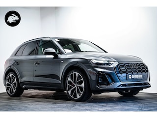 Audi Q5 55 TFSI e S-Line Black ed|Luchtvering|21 inch|Head up|Trekhaak|Elektr stoel