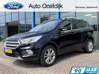 Ford Kuga 1.5 EcoBoost Titanium 150PK Verwarmde Voorruit Stoelverwarming Parkeersensoren Achter Carplay Elek. Achterklep Navi Cruise Xenon Climate *1500KG Trekgewicht*