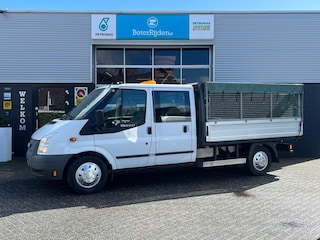 Ford Transit 330L 2.2 TDCI Ambiente DC, Airco, Radio, Trekhaak, Dubbel Cabine, 6 Persoons