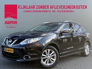 Nissan Qashqai BWJ 2016 1.5 dCi 111 PK Business Edition TREKHAAK | ADAPTIVE CRUISE | DODE HOEK | STOELVERW. | LEDER | PANO | ELKETR. STOELEN | KEYLESS | 360 CAMERA | NAVI | CLIMA | LMV | PDC