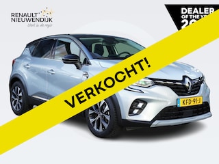 Renault Captur 1.6 E-Tech full hybrid 145 techno AUTOMAAT / 9,3'' NAVI / 10,25'' DASHBOARD / CAMERA / STUURV. / ADAPT. CRUISE / BLINDSPOT CLIMATE / PDC V+A / APPLE CARPLAY / ANDROID AUTO / PRIVACY GLASS / 17'' LMV ALL-SEASON