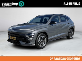 Hyundai Kona 1.6 GDI HEV N Line Sky | Apple Carplay / Android Auto | 360 graden camera | Stoel Verwarming / Koeling | Stuur Verwarming | Schuif / Kanteldak | LED-Verlichting | Elektrische Kofferbak |