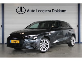 Audi A3 Sportback 30 TFSI Advanced Edition Black Optic | Carplay | Adapt. Cruise | Sportstoelen | Clima | Privacy glass | 17" LMV | PDC V+A