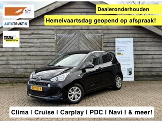 Hyundai i10 1.0i Comfort | Airco | Cruise | Carplay | Navi | Parkeersensoren achter | NAP | APK t/m 08-2027 | Top!!