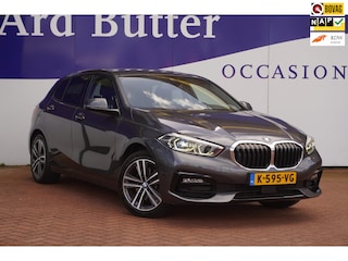 BMW 118i High Executive Edition+Half-Leder-Sport+Led+ecc+Navigatie+stoel-verw =TOP-ONDERHOUDEN !!