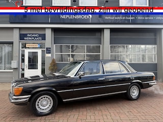 Mercedes-Benz S-klasse 450 SEL V8 (1974) – Belastingvrij | 17.000 km | Loopt goed!