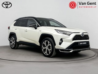 Toyota RAV4 AWD Plug-in Bi-Tone Plus | Apple Carplay / Android Auto | Leder | Stoelverwarming/-ventilatie | Dodehoek detectie | JBL | Head-up display | Digitale binnenspiegel | 19 inch