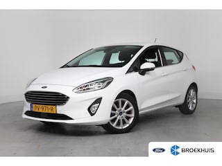 Ford Fiesta 1.0 EcoBoost Titanium | Dealer Onderhouden! | B&O Audio | Navi | Camera | Clima | Cruise Adaptive | Parkeersensoren V+A | Lichtmetalen Velgen | keyless