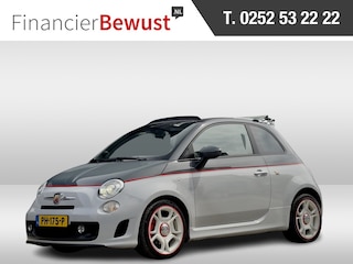 Fiat 500 1.4-16V ABARTH CABRIO TWO-TONE VOL-LEDER NAVI AIRCO LED LMV PDC