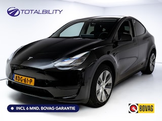 Tesla Model Y RWD 58 kWh | Trekhaak | Full Self Driving Computer 3 | Stoel- & Achterbankverw. | Panoramadak | Electrische stoelen en stuurkolom