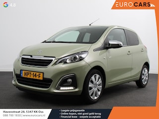 Peugeot 108 1.0 e-VTi Style | Navigatie | Android Auto | Airco | Camera | Stoelverwarming | Extra Getint Glas | 5 drs