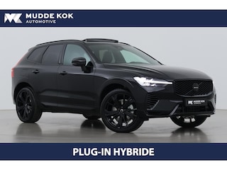 Volvo XC60 T6 Plug-in hybrid Ultra Black Edition | Trekhaak | Panoramadak | Head-Up | 360 Camera | Stoel+Stuurverwarming | 21 Inch