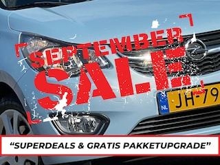 Opel Karl 1.0 75pk Cosmo - Ray Blue - Leder int/Bluetooth/Seatheat - 58dkm - Nieuwstaat