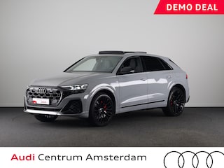 Audi Q8 60 TFSI e quattro Pro Line S Competition 490 PK | Panoramadak | Vier wiel besturen | Exclusive lak | Stoel ventilatie | Verlengde garantie |