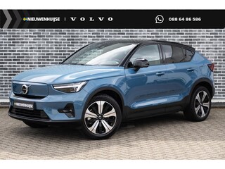 Volvo C40 Recharge Twin Intro Edition 78 kWh | Adaptieve Cruise Control | Panoramadak | Trekhaak | Stoel-/Stuurverwarming | 360° Parkeercamera | Harman Kardon Audio | Warmtepomp |