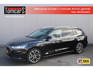 Ford Focus Wagon 155PK EcoB. Hybrid Automaat Titanium X Trekhaak/Leder/Elektr.-klep/Adapt.-cruise