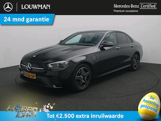 Mercedes-Benz E-klasse 300 e Business Solution AMG AMG Line | Night Pakket | Trekhaak | Lederen Bekleding | Dodehoekassistent |  360°-Camera | MultiBeam Koplampen. Inclusief 24 maanden MB Certified garantie voor Europa.