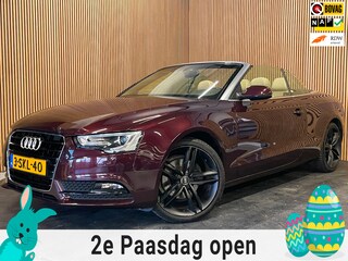 Audi A5 Cabriolet 1.8 TFSI Pro Line|BLACK-RED EDITION|VOLLEDER|ELEK.INTERIEUR|STOELVERWARMING|NAVIGATIE|CRUISE CONTROL|ORG.NL|NAP|