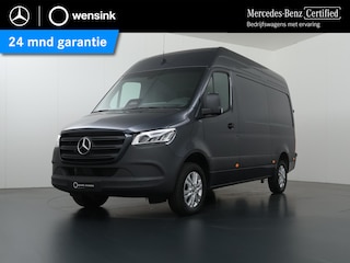 Mercedes-Benz Sprinter 319 CDI 190 PK | L2 H2 | AUTOMAAT | PRO | LED | KUNSTLEDER ZWART BEKLEDING | CAMERA | BETIMMERDE LAADRUIMTE | CARPLAY EN ANDROID AUTO | CRUISE | AIRCO | 17" LICHTMETALEN VELGEN | LUCHTGEVEERDE BESTUURDERSSTOEL