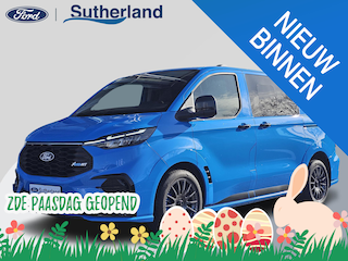 Ford Transit Custom 320 2.5 PHEV L1H1 MS-RT DC | Dubbele Cabine | Dubbele zijschuifdeur | Keyless entry | Lederen sportstoelen | Elektrische zijschuifdeur | Virtual cockpit | Fabrieksgarantie tm. 16-04-2029